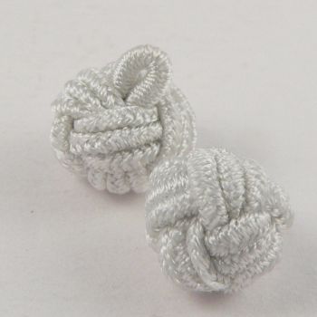 10mm Ivory Chinese Knot Ribbon Shank Button