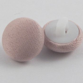 11mm Blush Matt Super Soft Duchess Satin Fabric Shank Buttons