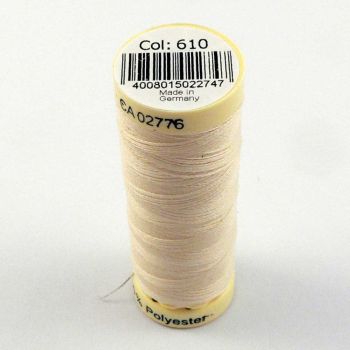 Cream Thread Gutermann 610