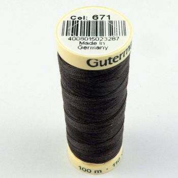 Brown Thread Gutermann 671