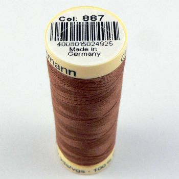 Brown Thread Gutermann 887