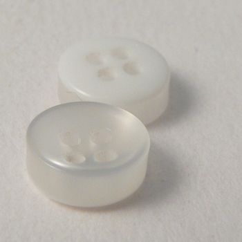 10mm Sunken Shirt 4 Hole Button