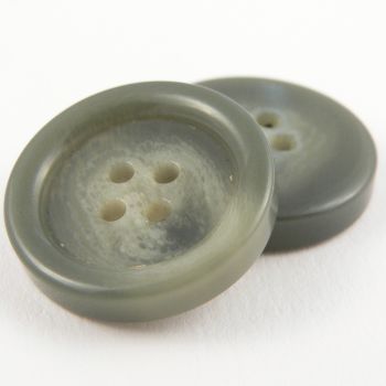 25mm Green Horn Effect Suit 4 Hole Button