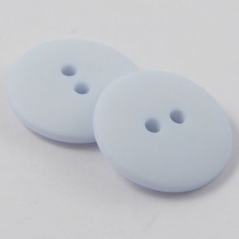 8mm Baby Blue Matt Smartie Style 2 Hole Button