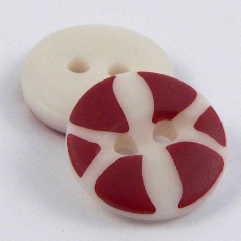 20, 12mm 20L Round Red Buttons, Red Shirt Buttons, Bright Red Buttons,  Small Red Buttons -  Denmark
