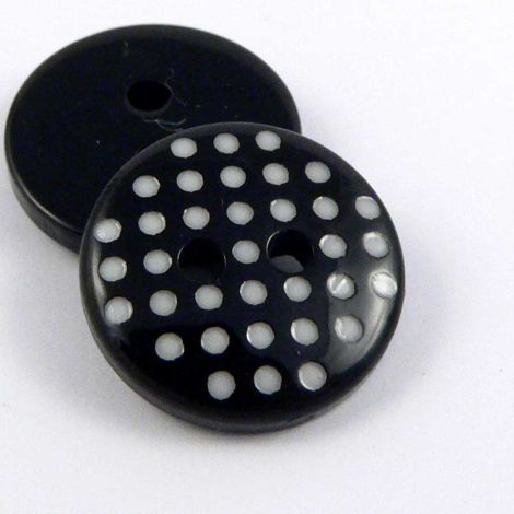 Black Round Sewing Buttons for sale