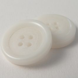 Wood Look Buttons - off white