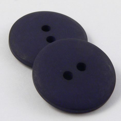 10mm Navy Matt Smartie Style 2 Hole Button